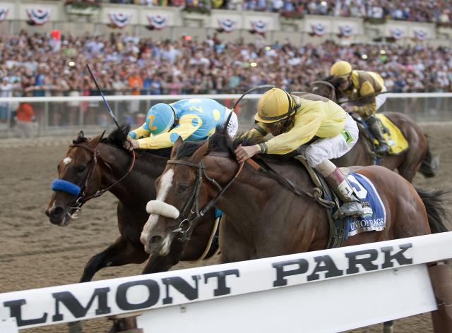Union Rags edges Paynter in the Belmont Stakes Union Rags edges Paynter to win the Belmont Stakes
